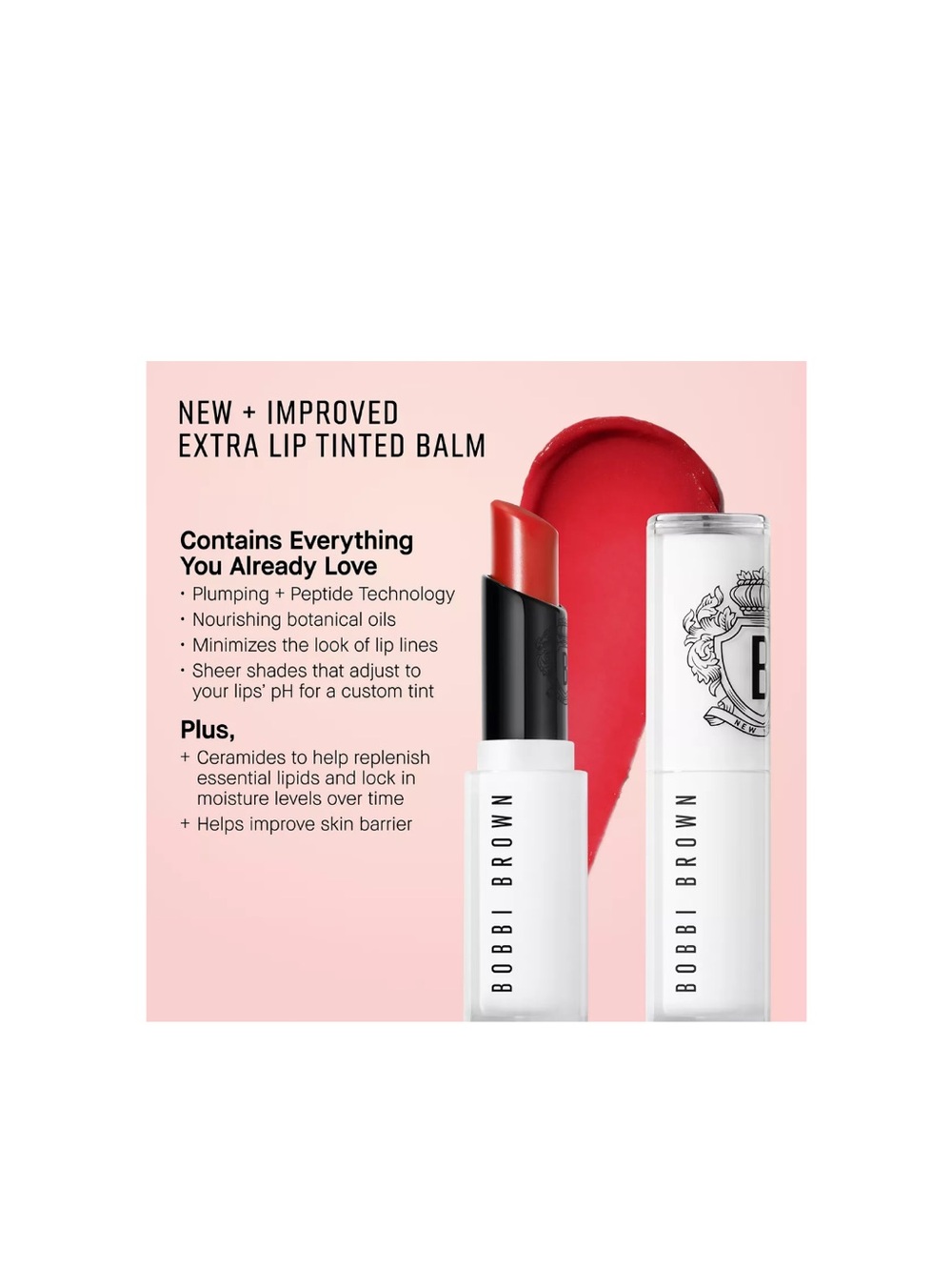 NIB Bobbi Brown Extra Lip Tint - Bare Claret (Burnt Sheer Red) - Size 2.3g - Picture 5 of 10